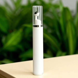 Tubo de suero para ojos con bola rodante de 10ml 15ml, rodillo de aleación de zinc, bomba de vacío sin aire, tubo de embalaje para crema/gel de ojos con masajeador para el cuidado de la piel - Product Image 5