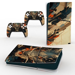 สติกเกอร์สำหรับ PS5 Slim Digital Console - พร้อมสกินตกแต่งคอนโทรลเลอร์ - Product Image 4