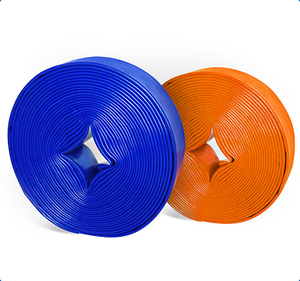 Ad alta pressione 3/4/6/8 pollici <span class=keywords><strong>tubo</strong></span> piatto per irrigazione in PVC <span class=keywords><strong>flessibile</strong></span> resistente per <span class=keywords><strong>acqua</strong></span> agricola 8 Bar taglio personalizzabile - Product Image 5