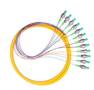 Ftth optik de fibra de pigtail monomodo fcapc 12 núcleos paquete g652 de fibra óptica pigtail - Product Image 1