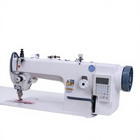 Machine à coudre le cuir à double synchronisation 0303D pour matériaux épais avec moteur servo pour alimentation intégrée et entraînement direct par ordinateur