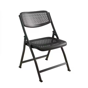 Wholesale Price Lightweight Modern Leisure School Training <b>Folding</b> <b>Chair</b> Foldable Hollow Banquet Wedding Event Garden <b>Chairs</b> - Product Image 3