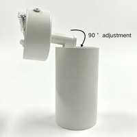 Spot LED encastré GU10 MR16, orientable, pour éclairage décoratif intérieur