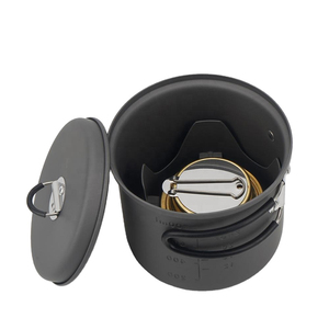 Iwayman Mini réchaud à alcool pour la randonnée, brûleur à alcool en laiton léger avec support en aluminium pour le camping et la randonnée - Product Image 6