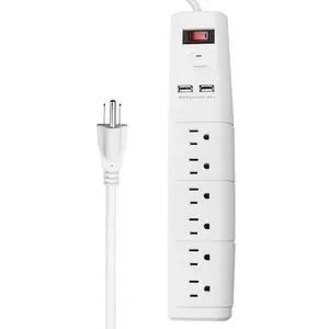 Chinese supplier wholesales safe surge protection power strip lightning protector socket