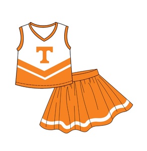 Su misura fratello e sorella uniforme scolastica per ragazze manica corta gonna corta da competizione per ragazze uniforme scolastica a squadre - Product Image 4