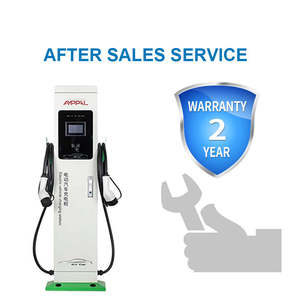 AMPPAL stasiun pengisian daya EV komersial 7KW/14kW/22kW/44KW 2 jenis terpasang di lantai - Product Image 4