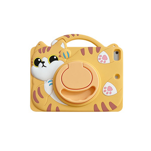 Funda para Tablet <span class=keywords><strong>iPad</strong></span> 10.2 con Diseño de Gato Naranja, Compatible con Apple Air/Pro 11 Pulgadas, Funda de Silicona Personalizada al por Mayor - Product Image 5