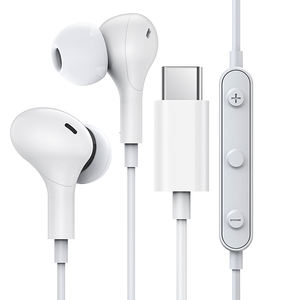 Écouteurs filaires de type C pour <span class=keywords><strong>iPhone</strong></span> 15 Pro Max, casque numérique stéréo intra-auriculaire magnétique pour <span class=keywords><strong>Samsung</strong></span> OnePlus 10 9 Huawei - Product Image 1