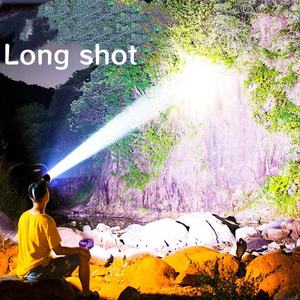 JIUYI <span class=keywords><strong>Phare</strong></span> rechargeable monté sur la tête <span class=keywords><strong>LED</strong></span> à <span class=keywords><strong>longue</strong></span> portée pour l'exploration du camping en plein air et la pêche <span class=keywords><strong>de</strong></span> nuit - Product Image 5