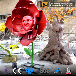 MON DINO <span class=keywords><strong>AP201</strong></span> Animatronic Plantes Parler Fleur pour la Décoration Du Parc - Product Image 5