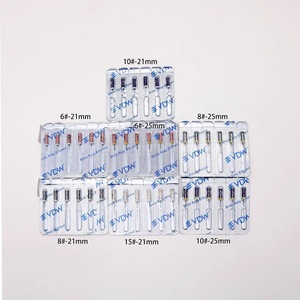 Limas de Conducto Radicular VDW Pioneer Tipo C de Níquel Titanio, Tamaños 6, 8, 10, 15, 21, 25 mm, Equipo Dental para Limpieza y Obturación - Product Image 1