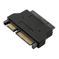 Adaptador de Disco Duro SATA G-karve, SATA Estándar de 22 Pines a Micro SATA de 16 Pines con Núcleo de Cobre para Conversión de HDD/SSD de 1.8" a SATA