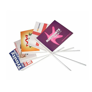 Personalized Design Logo Small Mini Stick <strong>Flag</strong> <strong>Custom</strong> Hand Held Waving <strong>Flag</strong> With Plastic Pole - Product Image 3