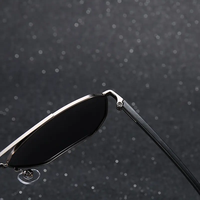 Vente en gros, lunettes de soleil polarisées surdimensionnées carrées de marque pour hommes