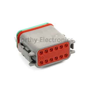 Thành Phần Điện Tử 12-Lỗ Không Thấm Nước Cắm Tự Động Kết Nối <span class=keywords><strong>DT06</strong></span>-<span class=keywords><strong>12SA</strong></span>-<span class=keywords><strong>CE06</strong></span> Dây Nịt Dây Điện Nhà Máy - Product Image 4