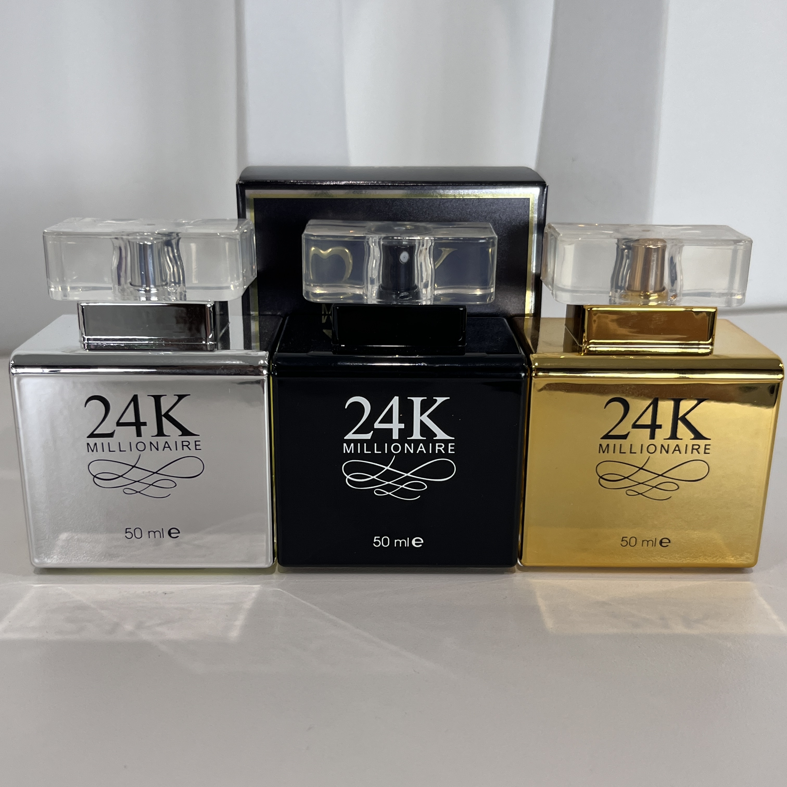 24k Gold Perfume 24k Millionaire Perfume 24K Pure Gold Powder Gold Black  Gold Ladies Selling Niche