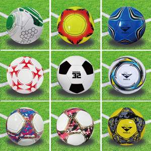 Ballon de football n°5 en PVC épaissi, cousu à la machine, pour enfants, entraînement scolaire, compétition, placage PU, logo personnalisé, durable - Product Image 5