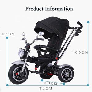 2021 Greensky Nieuwe Model <span class=keywords><strong>3</strong></span>-wielige Kids Driewieler Voor Baby 'S <span class=keywords><strong>2</strong></span>-4 Jaar Oud Unisex Auto Stijl Met Krachtige Stalen Frame Mama Tas - Product Image 6