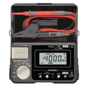 Hioki Insulation Resistance Meter Ir4053-10 5-<b>speed</b> Range Digital with Pv Dedicated - Product Image 1