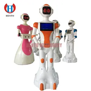 High Quality Robotic Delivery Food / Commercial Cleaning Robot Waiter Service For Sale