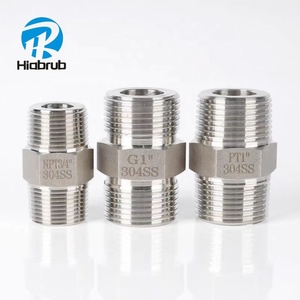 מחברי צנרת הידראוליים עמידים בפני קורוזיה, נירוסטה 316/304 בקוטר משתנה, חיבור NPT בלחץ גבוה, תוצרת JIC - Product Image 5