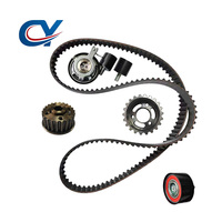 Kit Servis Timing Belt Gates K0420396 dengan Pulley Crankshaft GTS5181EP, Pulley Camshaft GTS5182EP, dan Idler