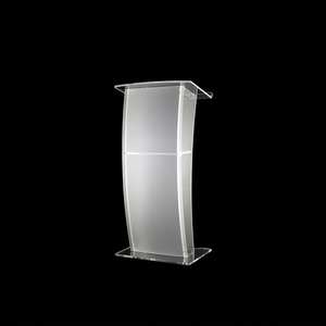 Atril acrílico con soporte para mesa, para escenario, podio - Product Image 1