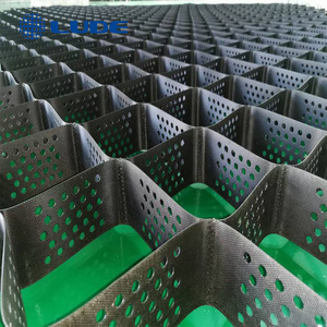 50mm 100mm Chiều cao HDPE <span class=keywords><strong>geocell</strong></span> đường lái xe sỏi lưới <span class=keywords><strong>geocell</strong></span> cho ổn định đất giữ lại tường <span class=keywords><strong>geocell</strong></span> - Product Image 2