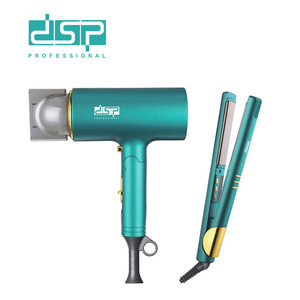 Secador de Pelo y Plancha Profesional Dsp 80103 con Enchufe Europeo, Herramientas de Peinado Duraderas - Product Image 1