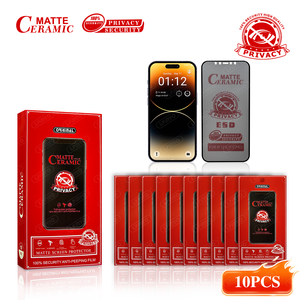 Los Más Vendidos, Protector de Pantalla Mate Suave Anti-Espía para Móvil, para <span class=keywords><strong>iPhone</strong></span>, para Samsung, Anti-Voyeur, PET Cerámico 2.5D - Product Image 6
