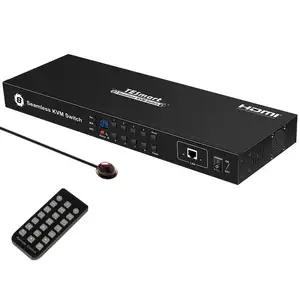 TESmart Switch Kvm 440 8 Port Seamless PIP 8 Port RS232 Hotkey Hdmi Switch 4K