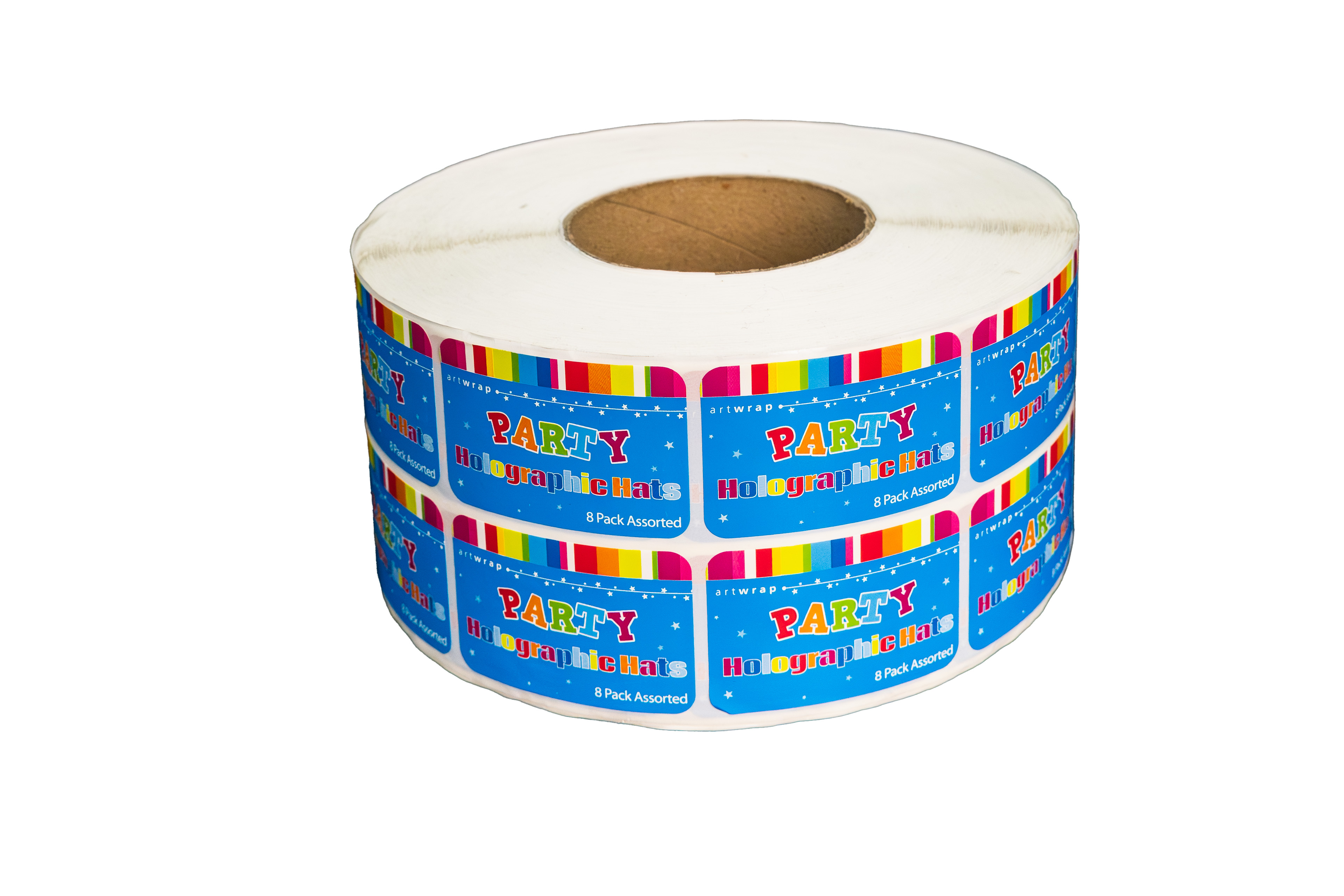 Custom Logo Holographic Durable Self-adhesive Adhesive Paper Packaging Labels for Cosmetics and Perfume Bottles