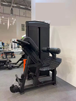 Équipement de musculation professionnel à sélection de charge par pignon pour exercices d'extension dorsale