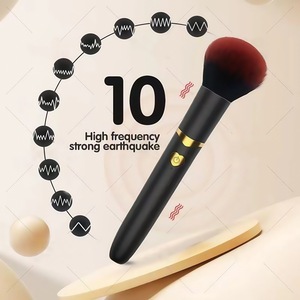 Lade bürste Vibration Stick Make-up Pinsel <span class=keywords><strong>Massage</strong></span> AV Stick Elektrischer springender Egg-Bullet Vibrator - Product Image 6