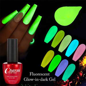 <span class=keywords><strong>Esmalte</strong></span> <span class=keywords><strong>de</strong></span> <span class=keywords><strong>Uñas</strong></span> Fluorescente <span class=keywords><strong>de</strong></span> 9 Colores que Brillan en la Oscuridad, Gel UV Luminoso para <span class=keywords><strong>Uñas</strong></span> - Product Image 1