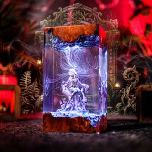 Lampe en résine OEM ODM Anime Hon <span class=keywords><strong>Kai</strong></span> Black Swan, Veilleuse Cygne de Minuit, Décoration de Chambre de Jeu Fantastique, Décoration pour Configuration Gaming, Cadeau pour les Joueurs - Product Image 2