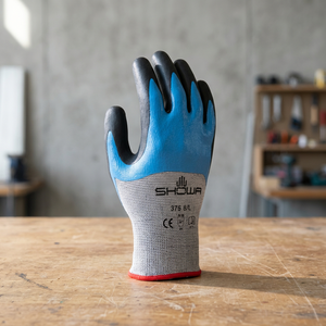 ถุงมือนิรภัยอุตสาหกรรม SHOWA ญี่ปุ่น รุ่น SH381-L - Product Image 3