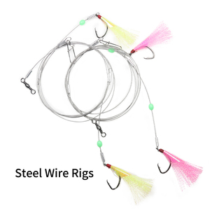 Tùy Chỉnh Câu Cá Biển Shining Da Cá <span class=keywords><strong>Bait</strong></span> Sabiki Giàn 2/3 Móc Với Xoay Cá Cá Thu Cá Snapper Giàn Khoan Câu Cá - Product Image 5