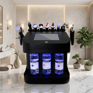 Professional Desktop Facial Beauty <b>Machine</b> Desktop Black Gem Bubble Skin Cleansing Anti Wrinkle Lifting Device - Product Image 1
