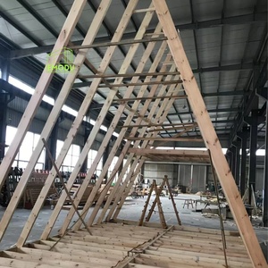 Villa SIP de Estructura de Acero Aislada Moderna y de Lujo con Certificación CE EcoVadis para Hoteles, con Panel Sándwich de Forma Triangular y Garantía de 3 Años IEMODU - Product Image 4