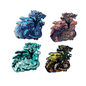 最低注文数なしの卸売専門カスタムロゴメタルバッジメーカー、ブローチピン、ファッションユニークハットピン、カスタムハードエナメルピン - Product Image 5