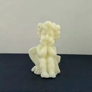 soja en forma de Ángel hechas a mano para el hogar, vacaciones, votivas y decoración de bares, producto creativo de mayoristas - Product Image 2