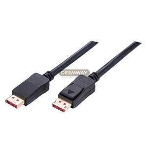 Dp <span class=keywords><strong>1</strong></span>.4 Cáp 8k4k BC CCS DisplayPort với ABS Shell hỗ trợ 60Hz video truyền dữ liệu dp cáp cho video âm thanh - Product Image 1