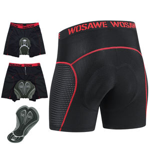 WOSAWE <span class=keywords><strong>pantaloncini</strong></span> da ciclismo da uomo GEL Pad Mesh traspirante intimo da ciclismo <span class=keywords><strong>pantaloncini</strong></span> da bicicletta antiurto <span class=keywords><strong>MTB</strong></span> <span class=keywords><strong>pantaloncini</strong></span> da ciclismo da strada - Product Image 1