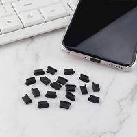 Tapón de polvo de silicona Usb C/Tipo C Puerto de carga Protector Plug Cover para Apple 15/16 Samsung Xiaomi Dust Plug impermeable