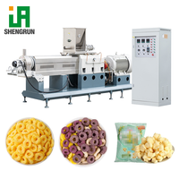 Volledig automatische rijstpuff- en maïs-snackproductielijn, inclusief maïsstokjes en puff-snack extruder machine