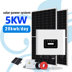 Sistemas Solares Híbridos, <span class=keywords><strong>Kit</strong></span> Completo de 5kw 10kw, Sistema de Paneles Solares para el Hogar, Batería de Litio LiFePO4, Sistema de Energía <span class=keywords><strong>Solar</strong></span> - Product Image 1
