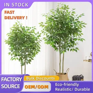 ต้นไม้ต้นไทรขนาดเล็กที่สามารถถอดออกได้สำหรับตกแต่งบ้านห้างสรรพสินค้าร้านอาหารและโรงแรมขนาดใหญ่ - Product Image 2