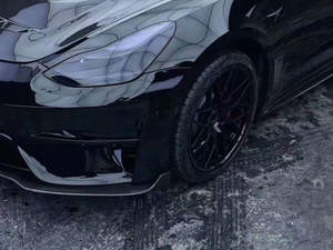 Burrunde — pare-choc avant et arrière en plastique renforcé de fibres, jupes latérales, capot de moteur, becquet, Kit de carrosserie pour <span class=keywords><strong>Tesla</strong></span> <span class=keywords><strong>robot</strong></span> modè<span class=keywords><strong>le</strong></span> 3 - Product Image 6